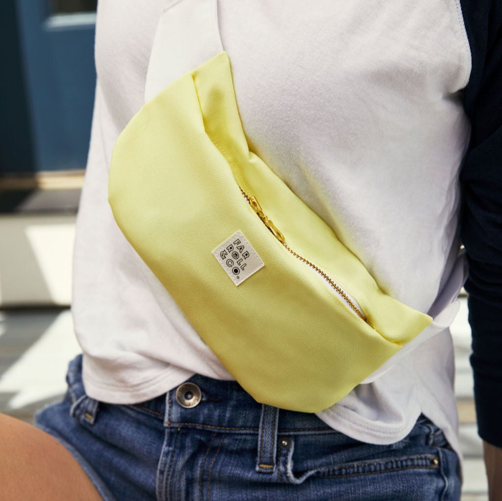 Side Stitch Bag - Yellow