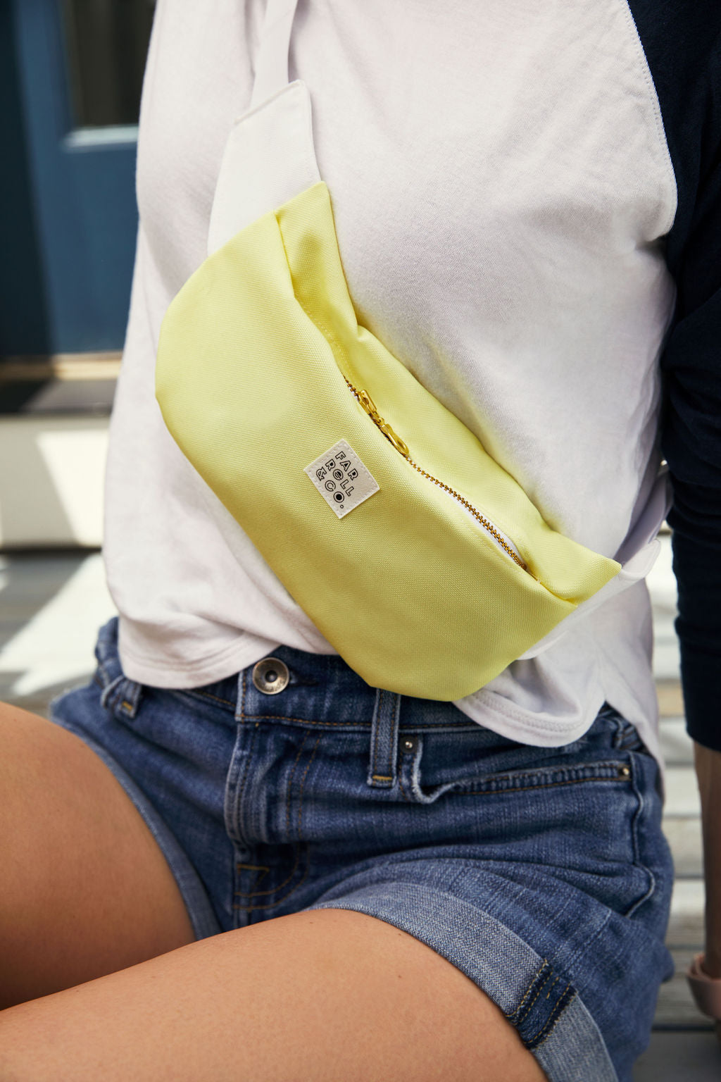Color Block Bag - Yellow